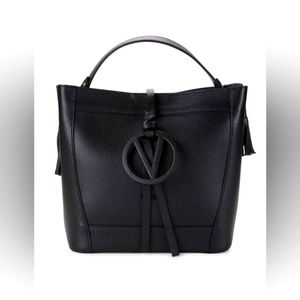Valentino by Mario Valentino Callie Pebbled Leather Tote